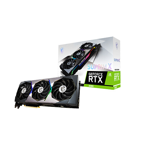 MSI GeForce RTX 3080 SUPRIM X - 12G LHR