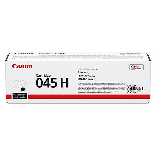 Toner Canon 045H haute capacité noir pour imprimante laser