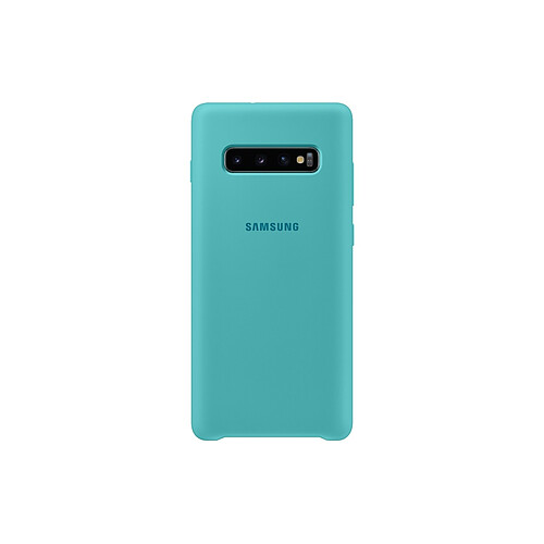 Samsung Coque Silicone Galaxy S10 Plus - Vert