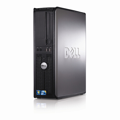 Dell Ordinateur de bureau OPTIPLEX 380 - Intel DUAL CORE E5400 2.7GHZ - RAM 4 Go - HDD 160GO - DVD - DESK - Windows 7 Home Premium 64 · Occasion