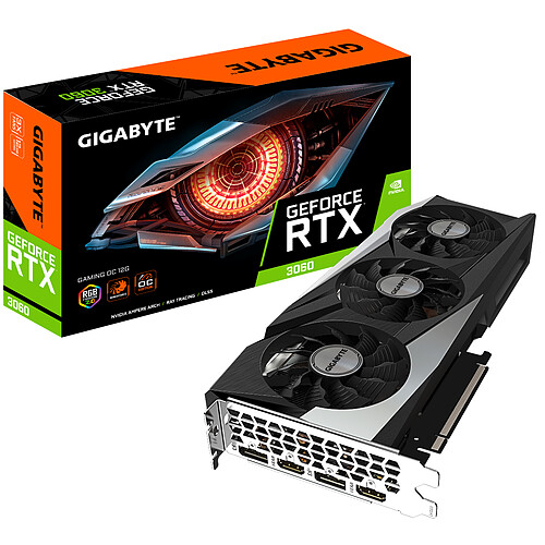 Gigabyte GeForce RTX 3060 - GAMING OC - 12 Go