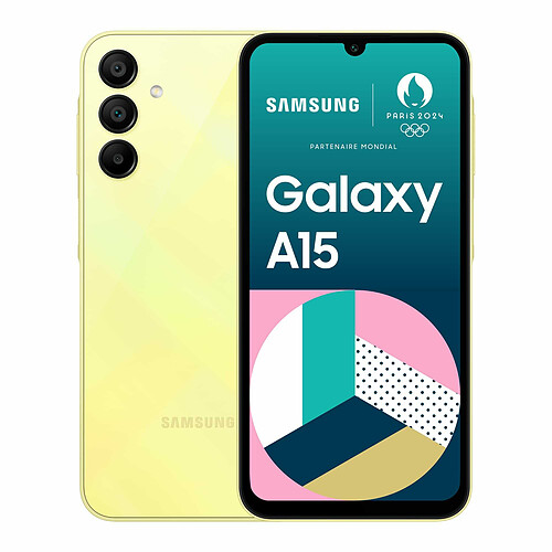 Samsung Galaxy A15 - 4/128 Go - Lime