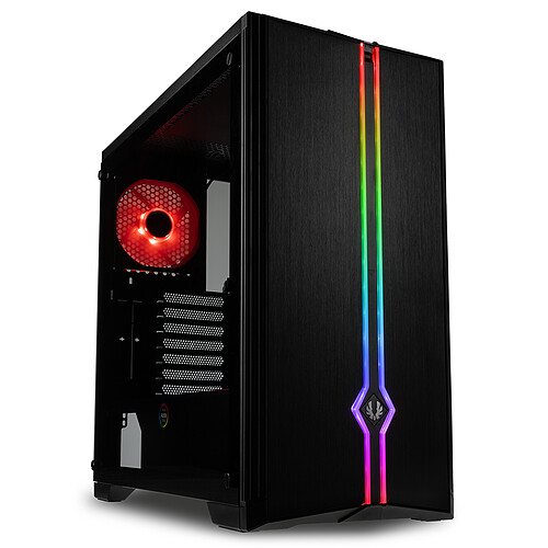 BitFenix SABER - Moyen Tour - Noir - RGB - Verre trempé