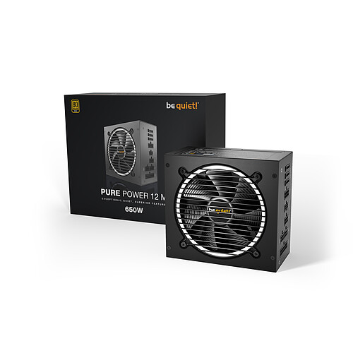 be quiet!  Pure Power 12 M - 650W - 80+Gold