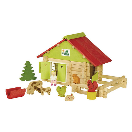 Jeujura FERME AVEC ANIMAUX - 100 PIECES - 8050