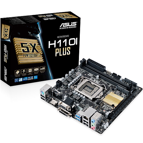 Carte mère ASUS H110I-PLUS - Chipset H110 - Socket 1151 · Reconditionné