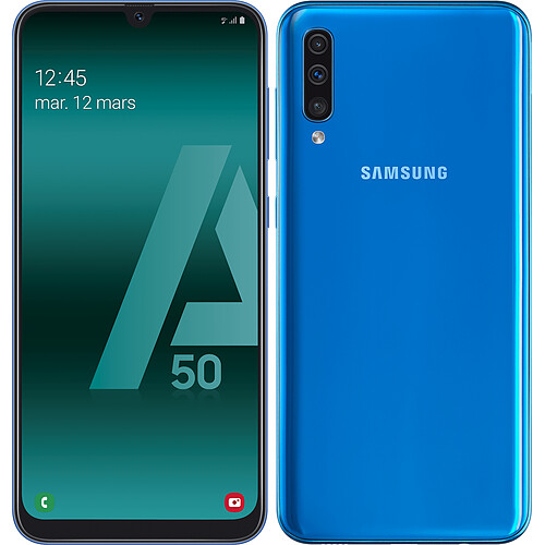 Samsung Galaxy A50 - 128 Go - Bleu · Reconditionné