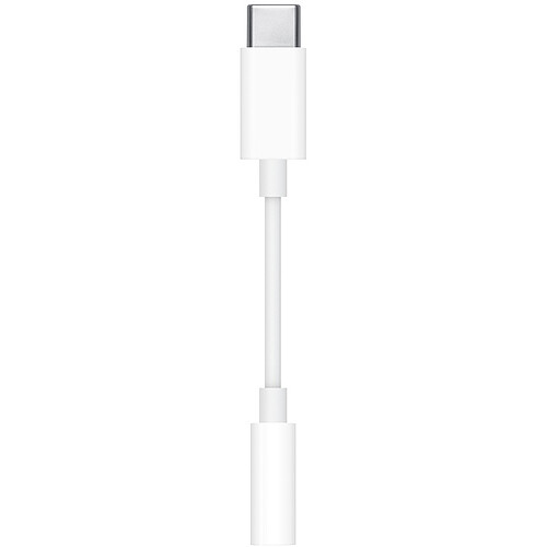 Apple Adaptateur USB-C vers mini-jack 3,5mm - MU7E2ZM/A