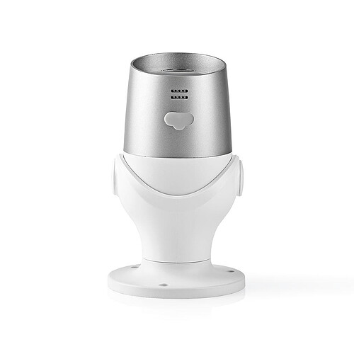 Caméra Extérieure WiFi Nedis 3 MP - 1296p, Détection Humaine AI, Projecteur LED, Vision Nocturne Couleur, Audio Bidirectionnel, étanche IP65 - 9