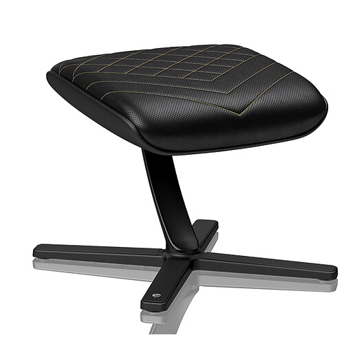 Noblechairs FOOTREST - Noir et Or