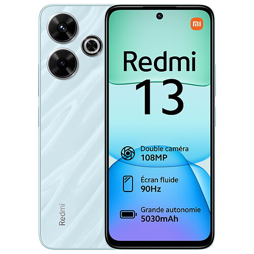 Xiaomi Redmi 13 - 4G - 8/256 Go - Bleu