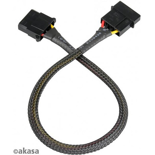 AKASA - Cable rallonge  molex 4 pin 30 cm