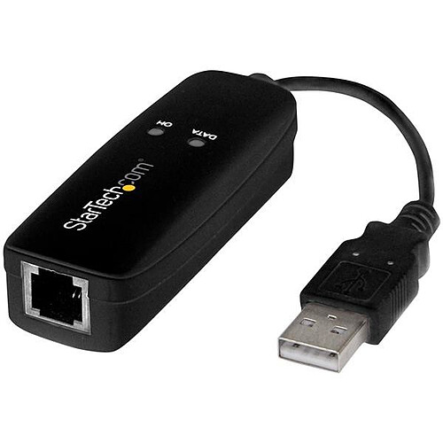StarTech.com Modem fax USB externe 56K - V.92