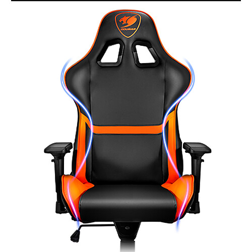 Fauteuil Gaming Cougar Armor noir/orange