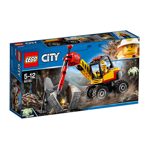 LEGO® City - L'excavatrice avec marteau-piqueur - 60185