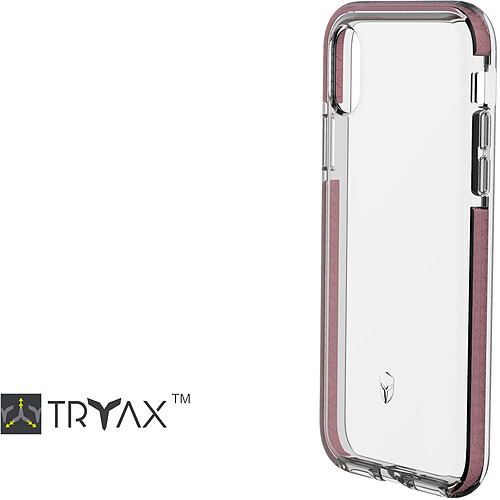 Force Case Coque renforcée Life pour iPhone X/XS Rose