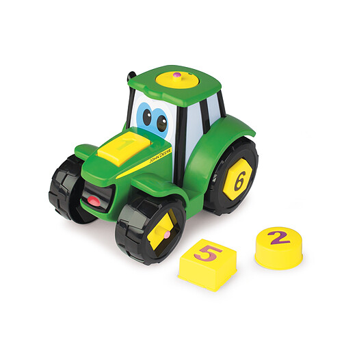 Tomy JOHN DEERE - Johnny Le Tracteur Formes & Chiffres - 46654