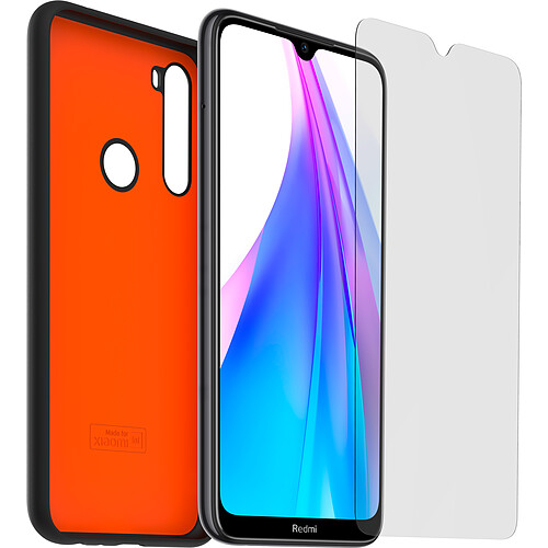 ModeLabs Pack de protection pour Xiaomi Redmi Note 8T - Noir