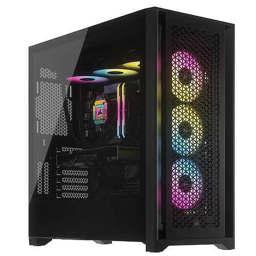 Corsair iCUE 5000D RGB Airflow (Noir)