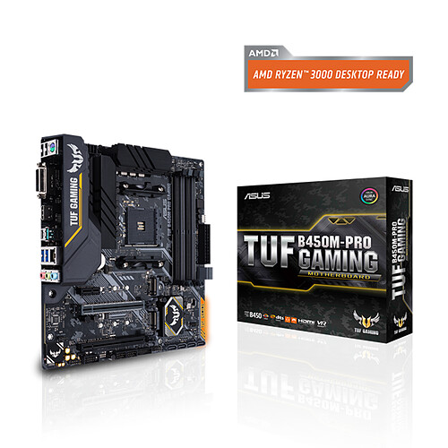 ASUS AMD B450 TUF GAMING PRO - Micro-ATX · Reconditionné