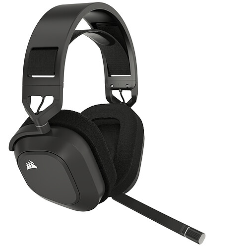 Corsair Casque gaming sans fil HS80 MAX WIRELESS - Gris Acier