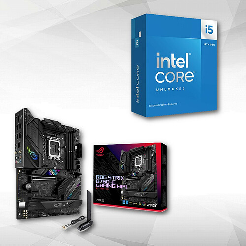 Core i5-14600KF + ROG STRIX B760-I + 他 ASUS Intel Core i5-14600KF