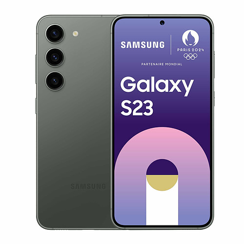 Samsung Galaxy S23 - 8/256 Go - Vert