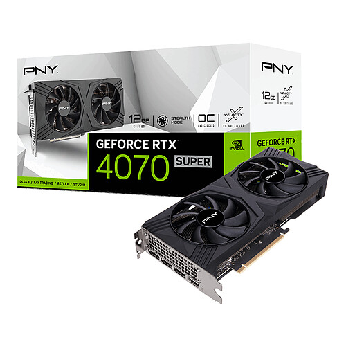 PNY GeForce RTX 4070 SUPER 12G VERTO OC