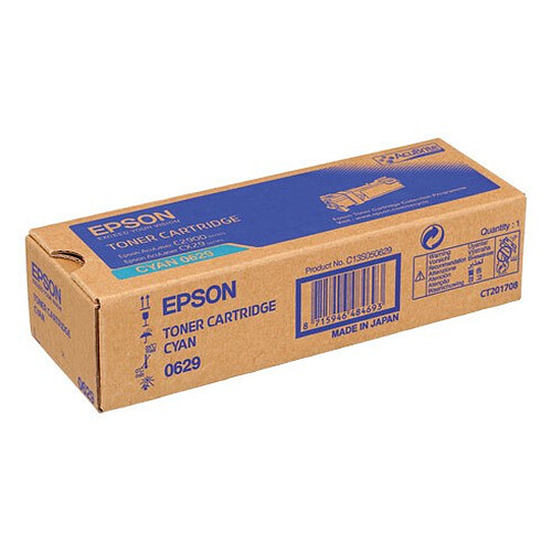 Toners imprimante laser couleur EPSON S05050629 - Cyan