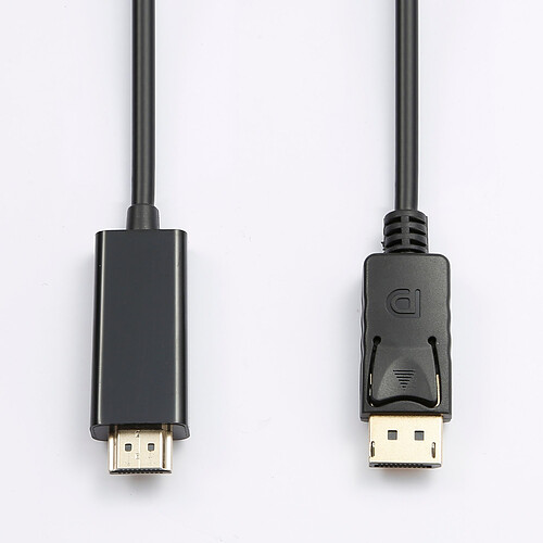 D2 Diffusion D2 Câble DisplayPort vers HDMI, Résolution 4K, 2m, Noir