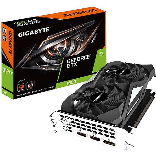 Gigabyte Geforce GTX 1650 - OC - 4 Go · Reconditionné