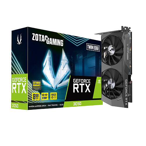 ZOTAC GAMING GeForce RTX 3050 TWIN EDGE