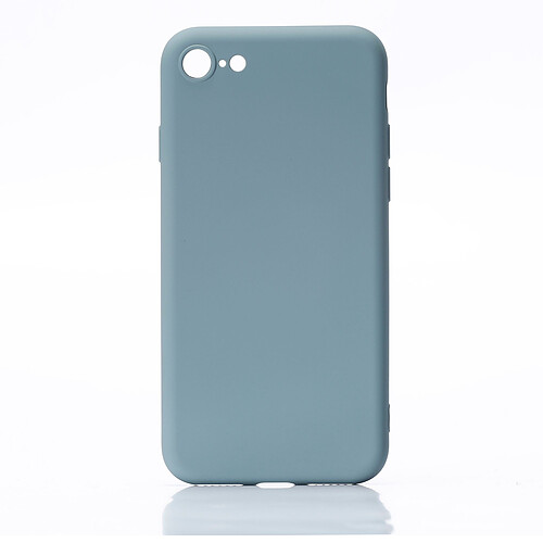 WE Coque de protection ulta-fine et souple pour smartphone APPLE iPhone 7/8/SE 2020. Douce au toucher. Protège des chocs et rayures. Gris