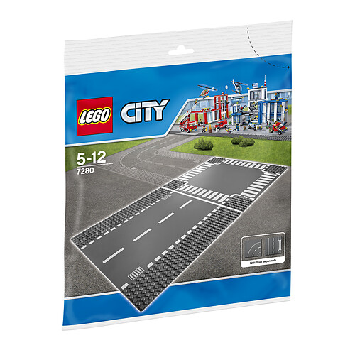 LEGO® City - Route droite et carrefour - 7280