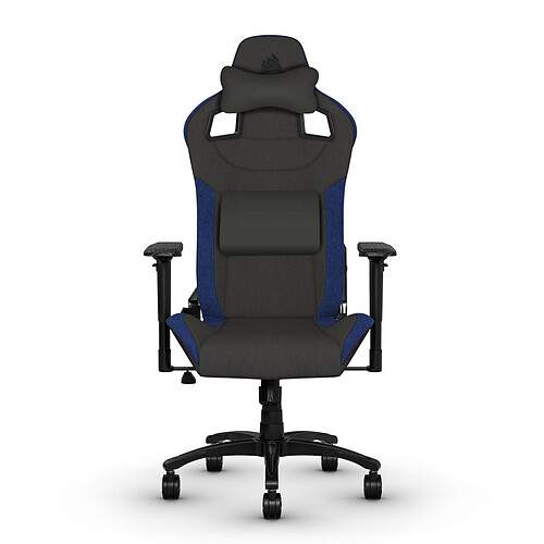 Corsair T3 RUSH Fabric Gaming Chair - Blue/Black