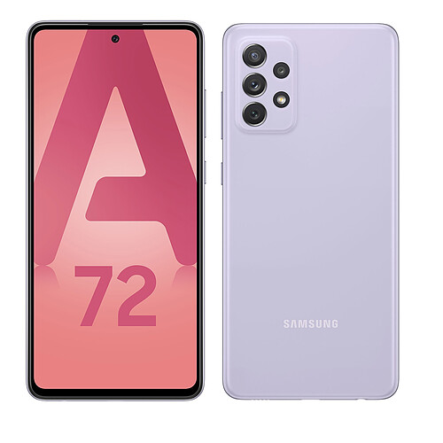 Samsung Galaxy A72 - 128 Go - Lavande · Reconditionné