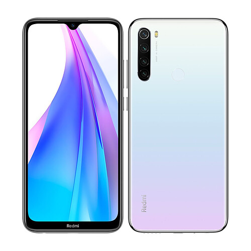 Xiaomi Redmi Note 8T - 4 / 64 Go - Blanc