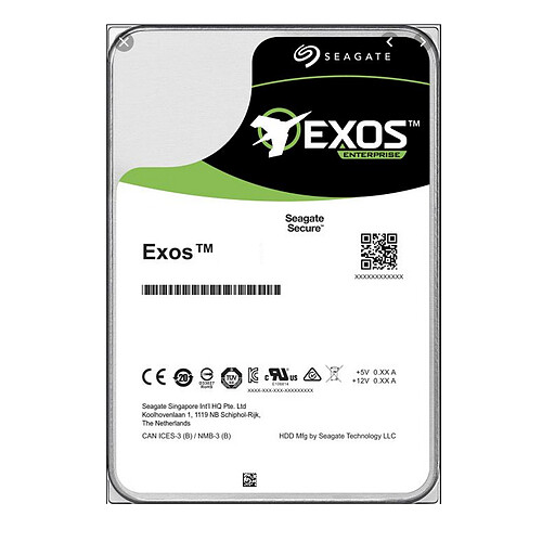 Seagate Technology Seagate Exos X16 3.5" 16000 Go SAS