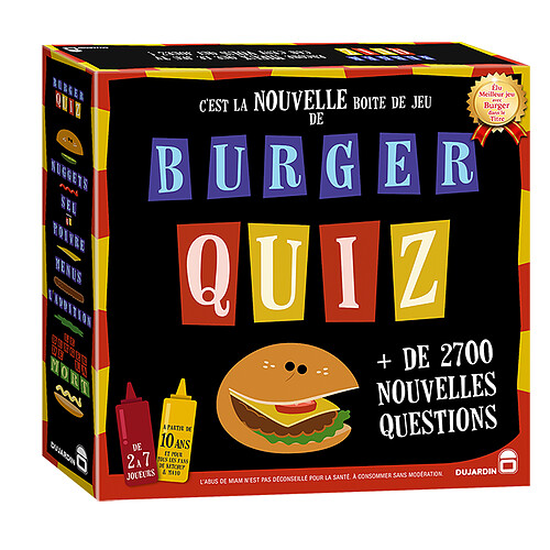 Dujardin Burger Quiz - 1095