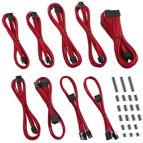 CableMod Classic ModMesh C-Series Cable Kit Corsair  Corsair AXi, HXi & RM - Rouge