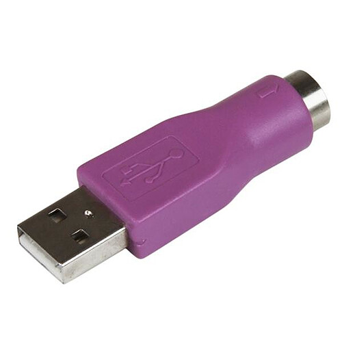 Adaptateur PS/2 vers USB - Adaptateur de rechange pour clavier - PS2 (F) vers USB A (M)