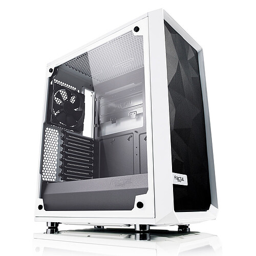 Fractal Design Meshify C White TG Clear Tint