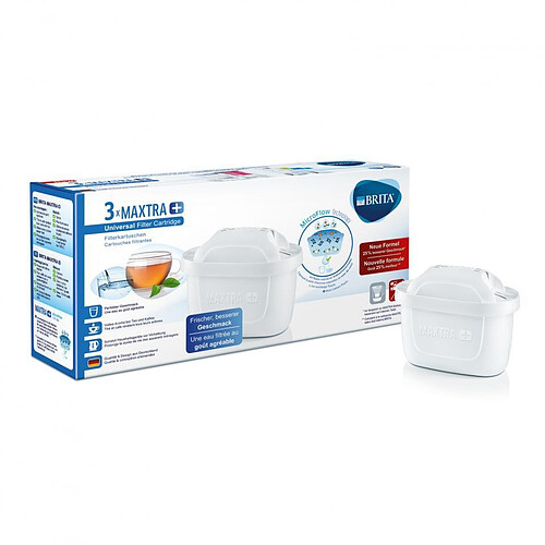 BRITA Pack de 3 cartouches filtrantes Maxtra 1023120