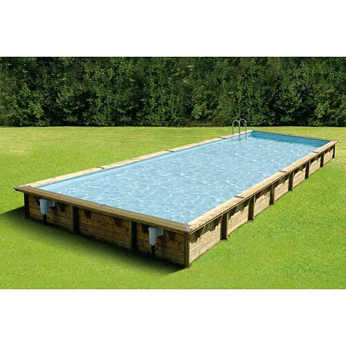 Piscine bois Linéa 500 x 1100 - h 140cm - Ubbink