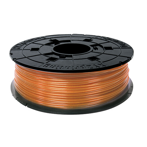 XYZprinting Bobine de filament PLA 3D XYZ JUNIOR et MINI, Mandarine, 600g