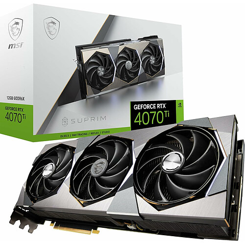 MSI GeForce RTX 4070 Ti SUPRIM 12G