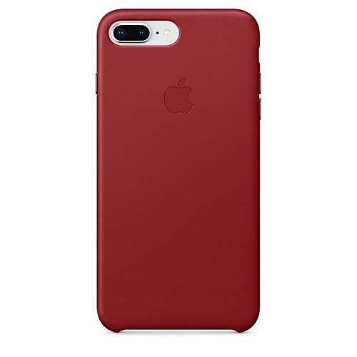 Apple iPhone 8 Plus/7 Plus Leather Case - (PRODUCT)RED