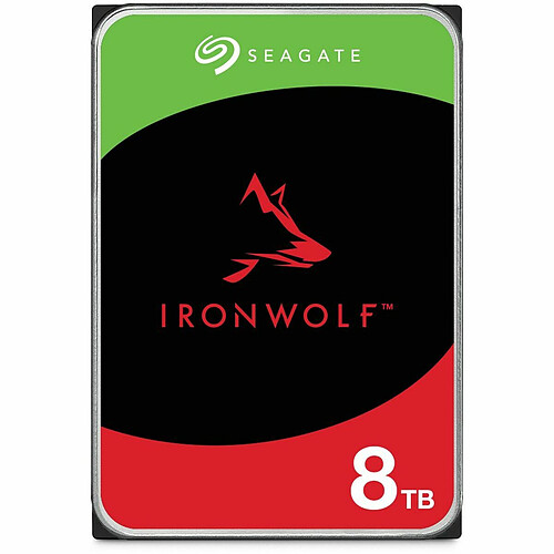 Seagate Technology IronWolf 8 To - 3.5'' SATA III 6 Go/s - Cache 256 Mo