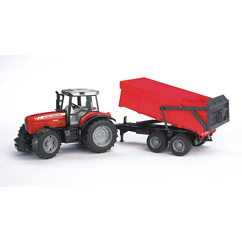 Bruder TRACTEUR MASSEY FERGUSON 7480 AVEC BENNE - 2045