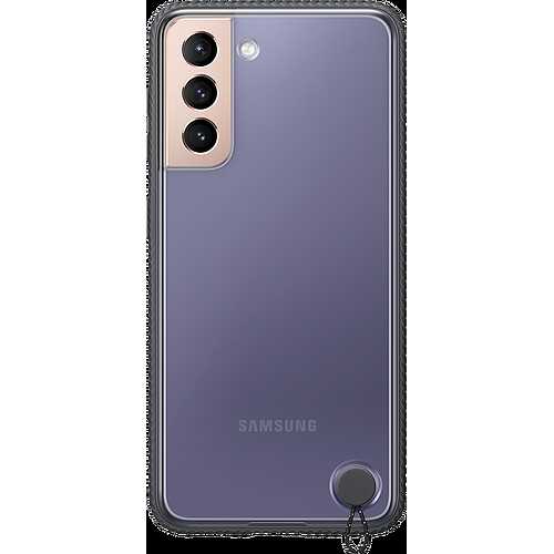 Coque Renforcée Clear Protective Contour Noir pour Samsung G S21 5G Samsung